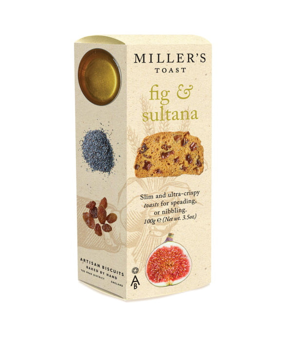 Miller's Toast Fig & Sultana (90g)