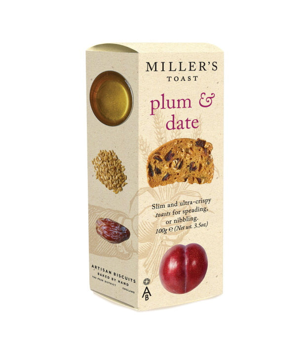 Miller's Toast Plum & Date (90g)