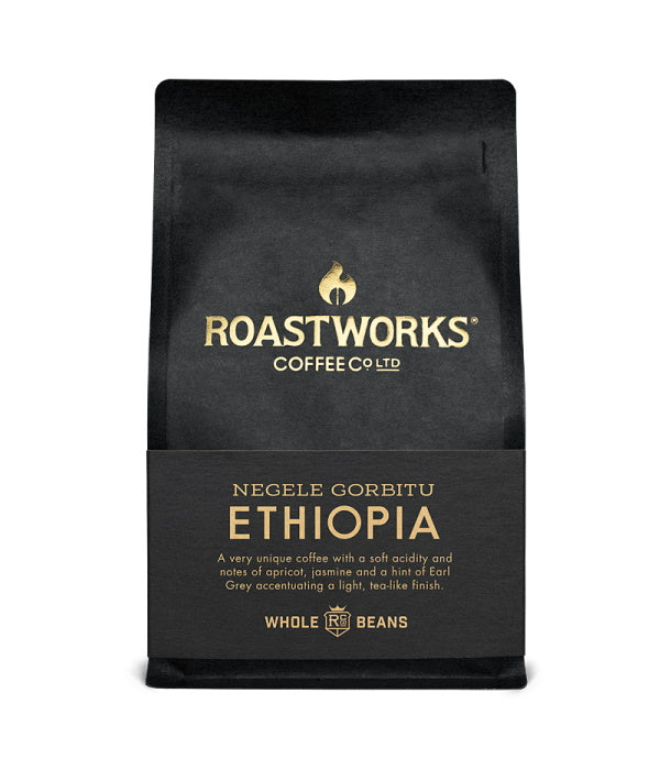 Roastworks Ethiopia Wholebean Coffee (200g)