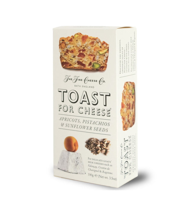 Toast for Cheese with Apricot, Pistachios, and Sunflower Seeds (100g)