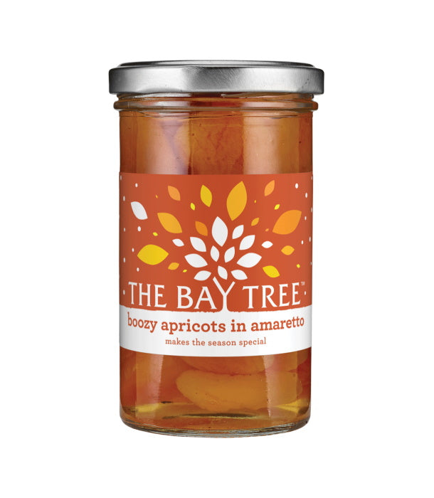 The Bay Tree Boozy Apricots in Amaretto (290g)