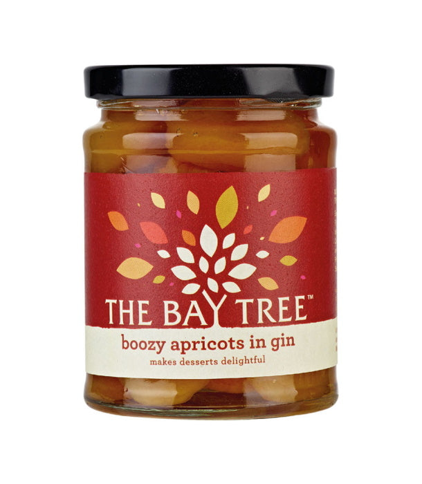 The Bay Tree Boozy Apricots in Gin (320g)