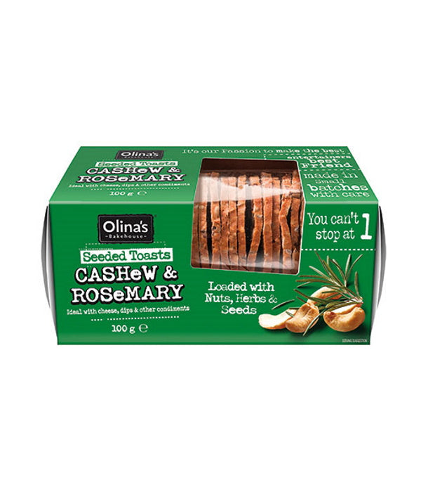 Cashew and Rosemary toast (100g)