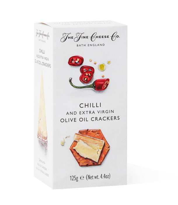 Fine Cheese Company  Red Chilli Crackers (125g)