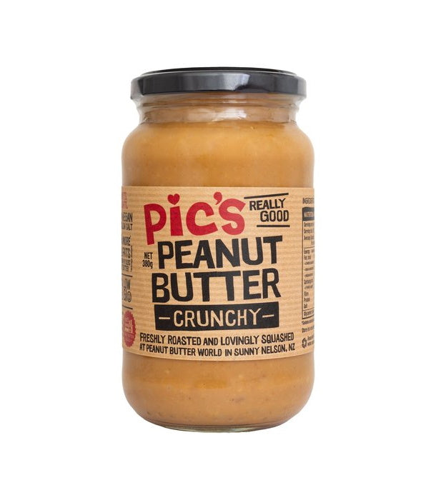 Pics Crunchy Peanut Butter (195g)